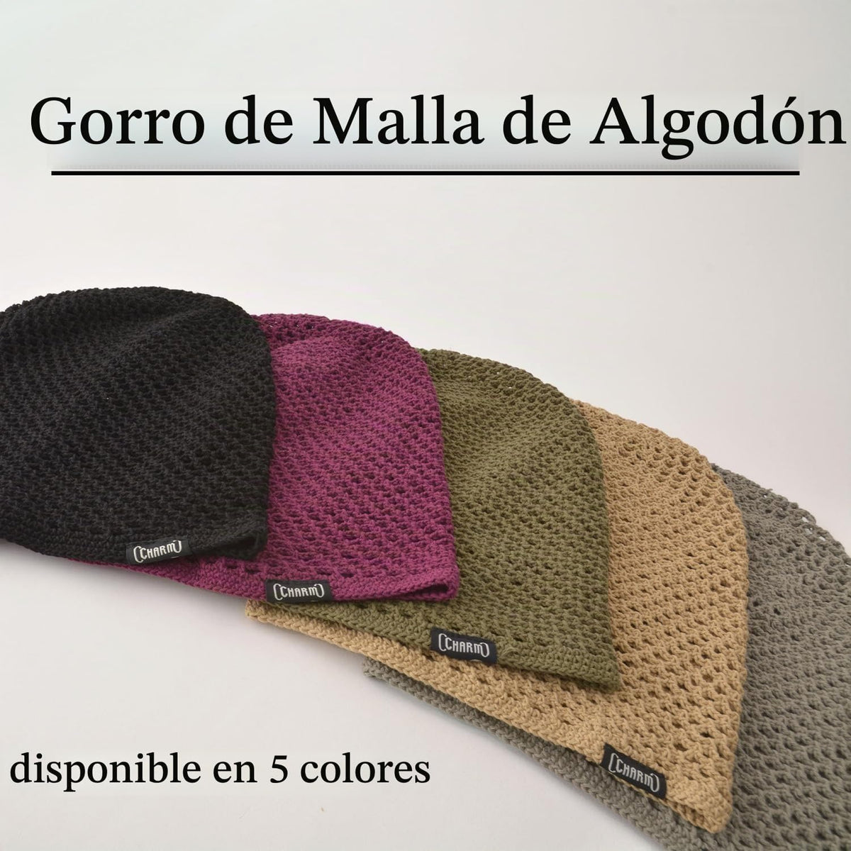Gorro ligero de verano para hombres, gorro de malla de algodón para...