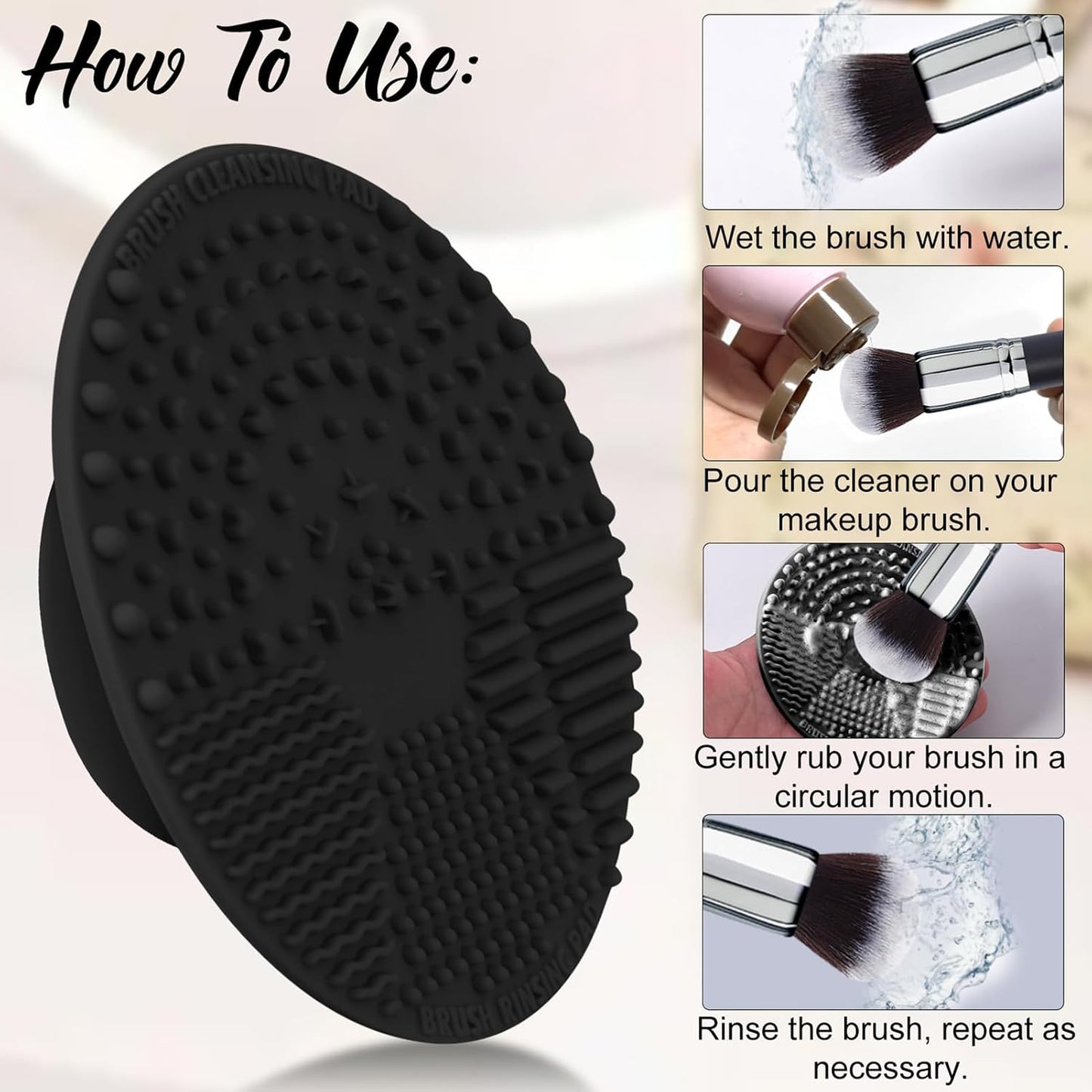 Bueart Design Pro maquillaje Artista 34Pcs Juego de brochas de maqu...