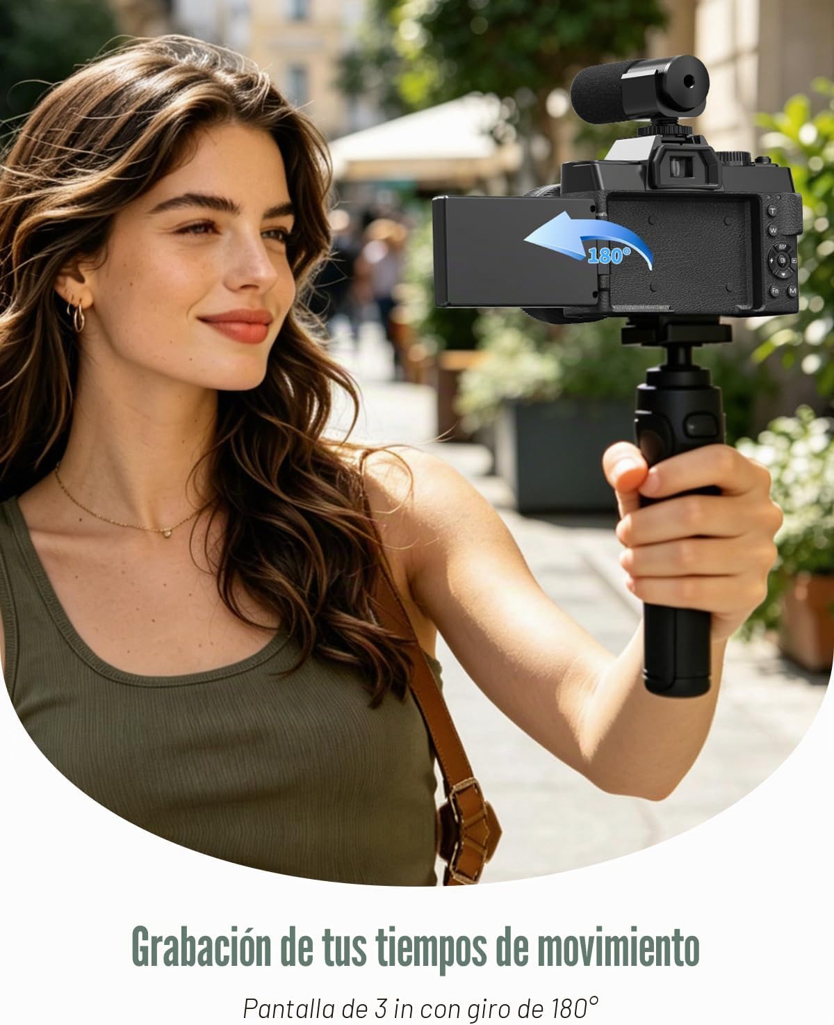 Cámaras digitales 8K 64MP para fotografía, zoom 16X y micrófono, ne...