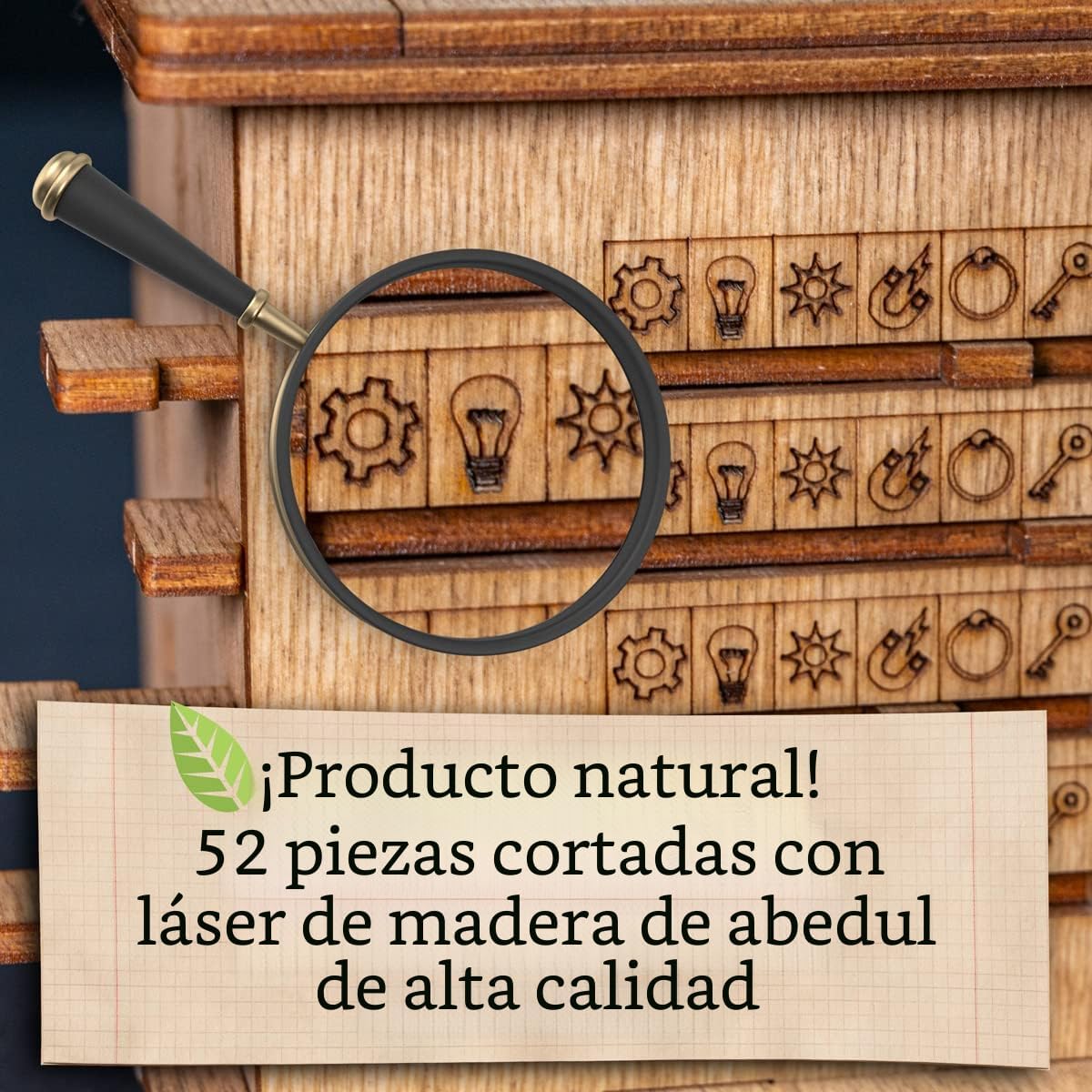iDventure Cluebox El gato de Schrödinger | Caja de rompecabezas de...