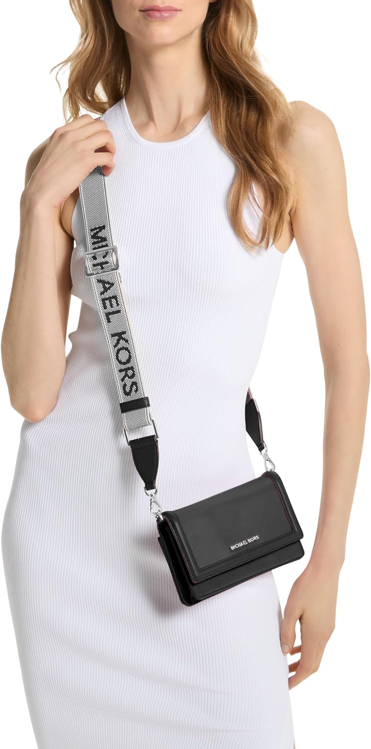 MICHAEL Michael Kors Jet Set - Correa cruzada pequeña para teléfono