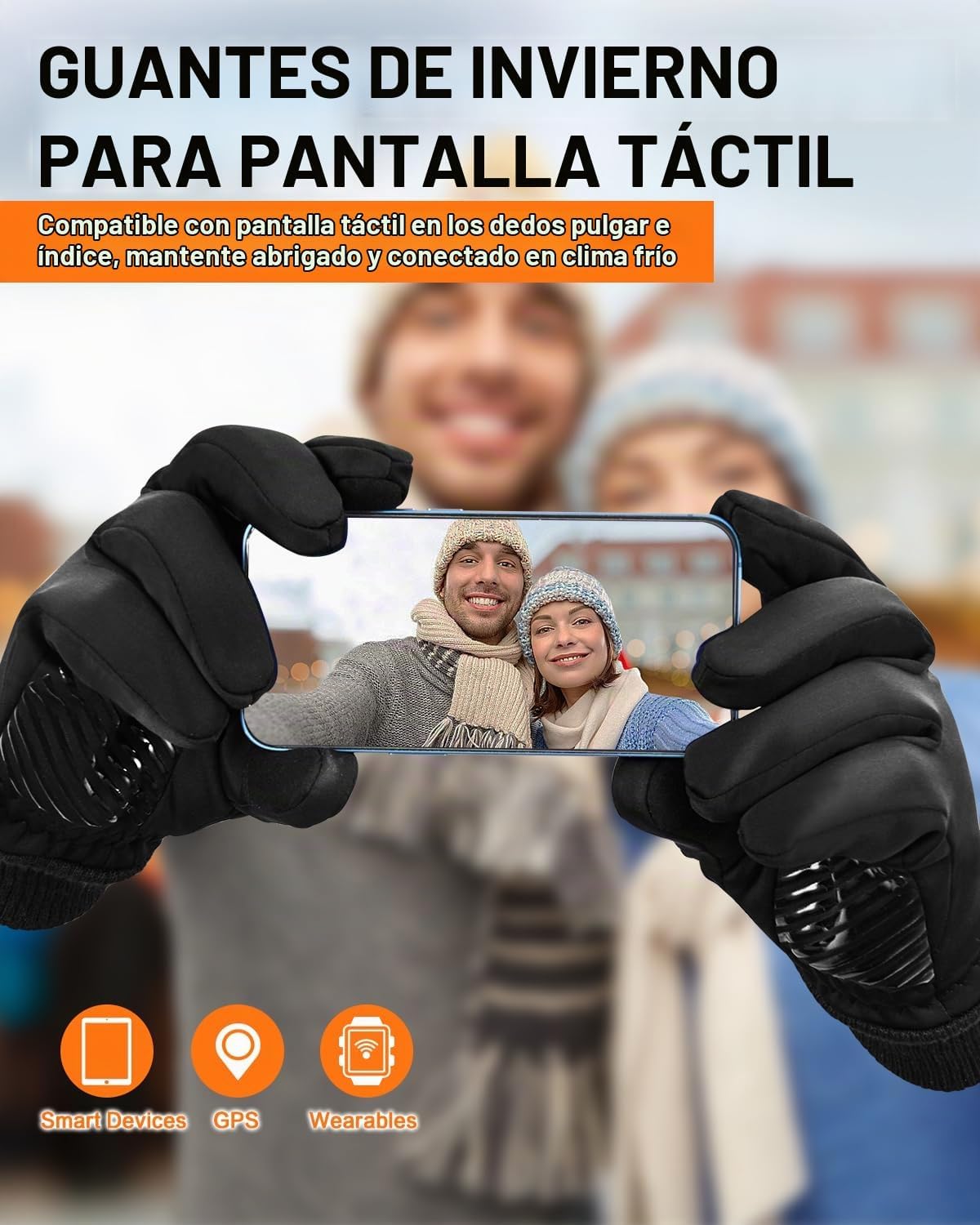 FEWTUR Guantes de invierno para hombres y mujeres en clima frío - G...