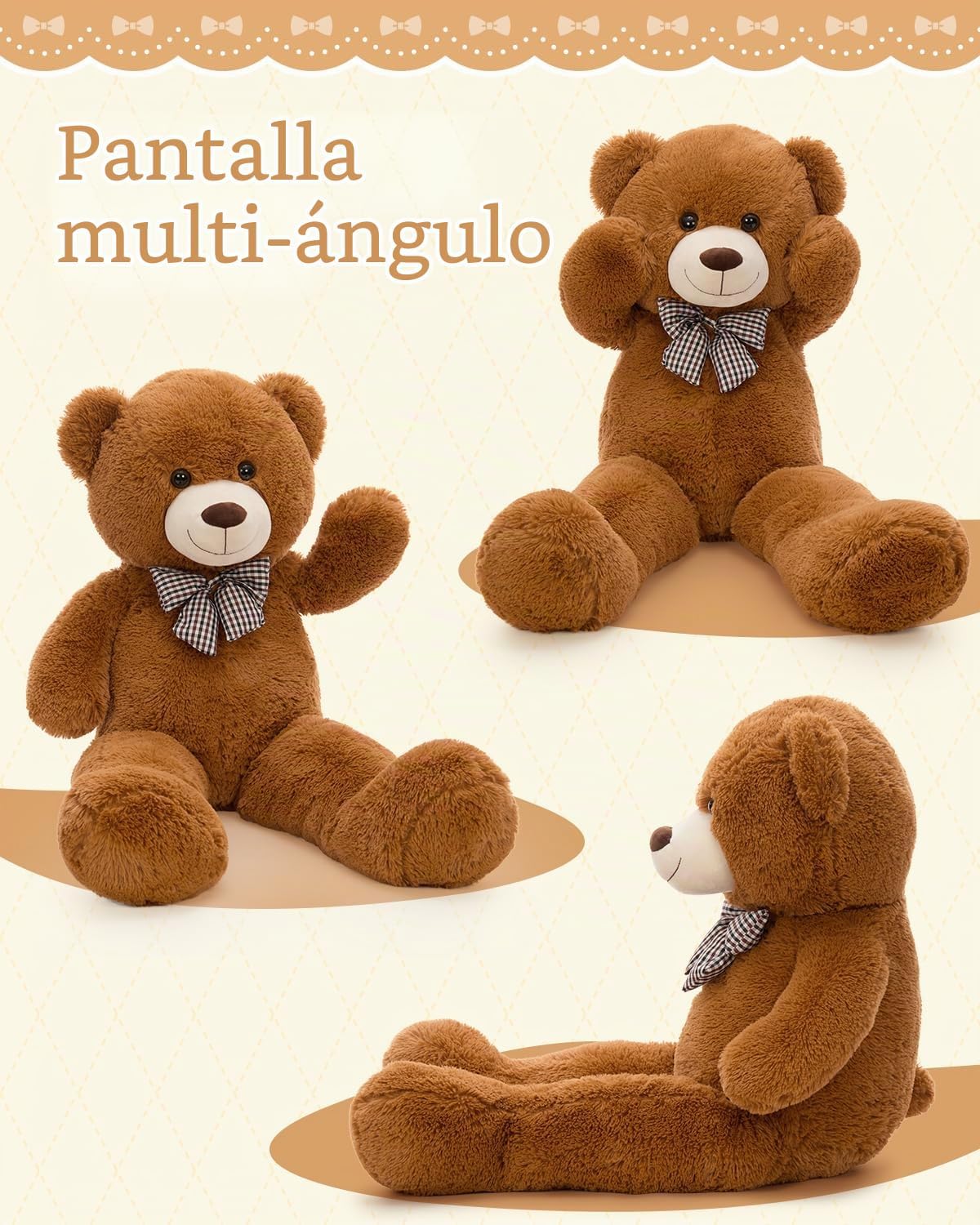MaoGoLan Oso de Peluche Gigante - Juguete de Peluche Ultra Suave y...