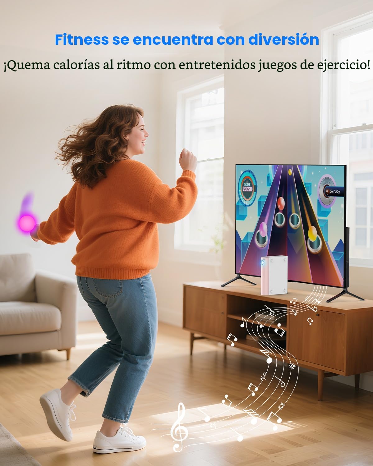Consola de juegos con detección de movimiento MetFut - 28 juegos di...