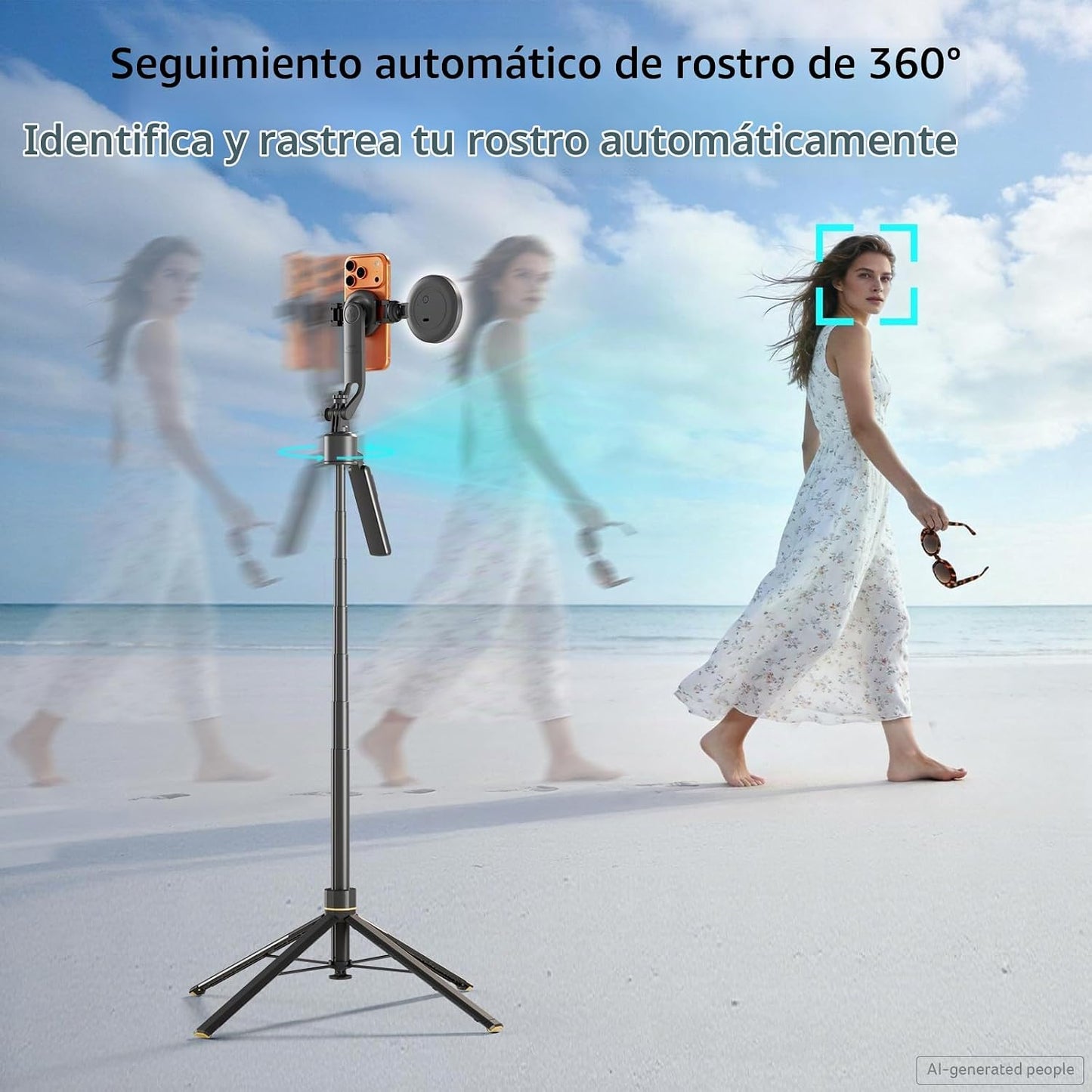 Acer Gadget - Trípode de seguimiento facial automático para iPhone...
