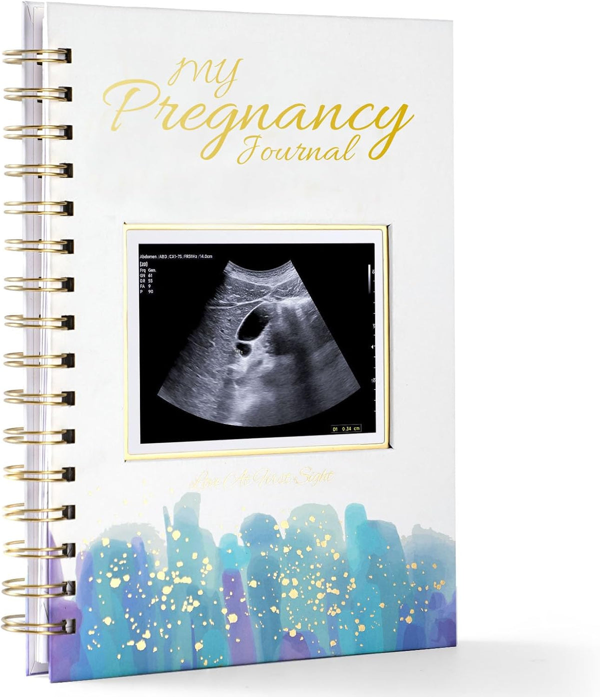Diario de embarazo para madres primerizas, álbum de recortes de tap...