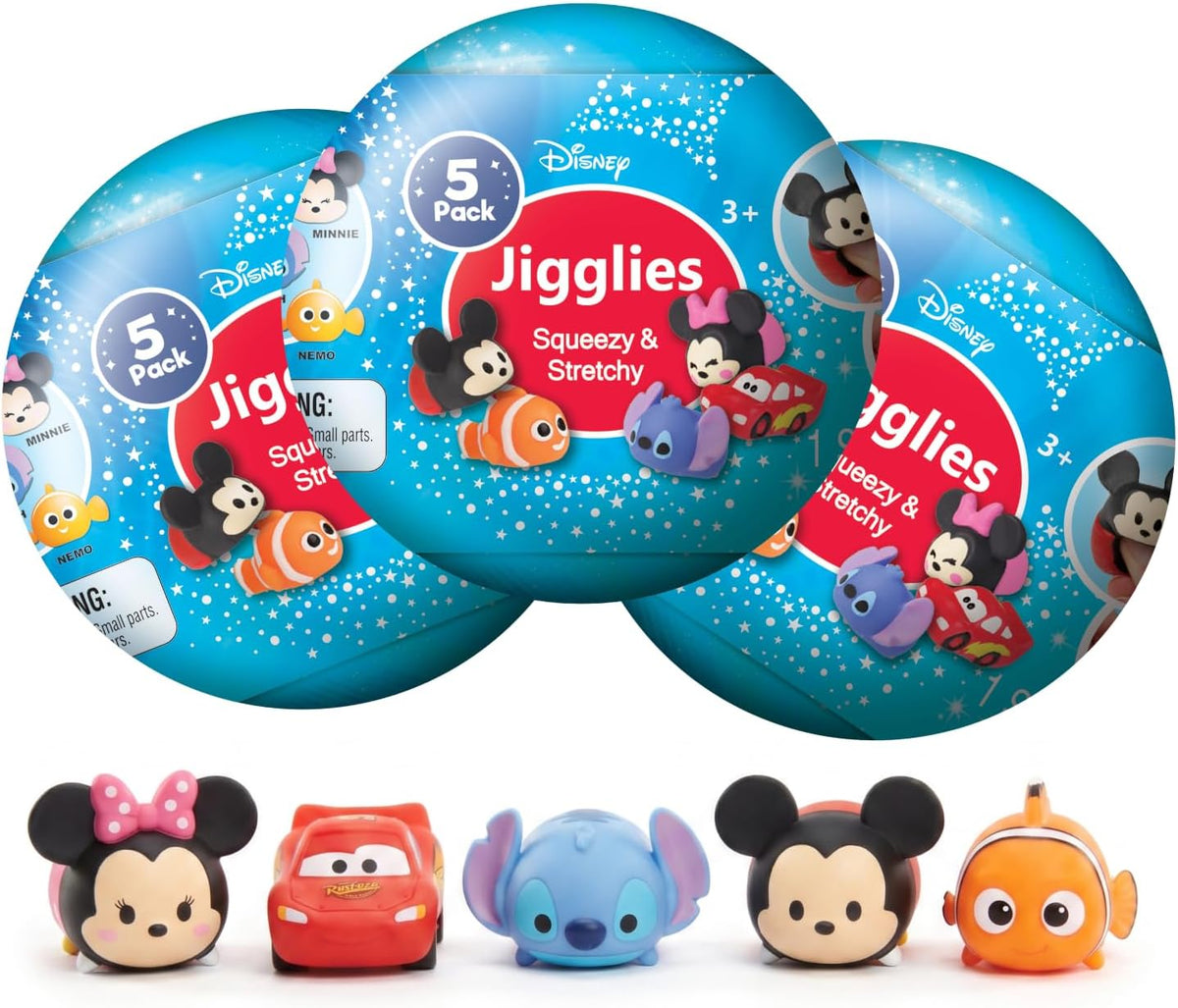 JA-RU Disney Stitch Jiggly Squishy Surprise Unbox Huevo de Pascua c...