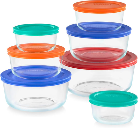 Pyrex Simply Store (Paquete de 7) Juego de recipientes de vidrio pa...