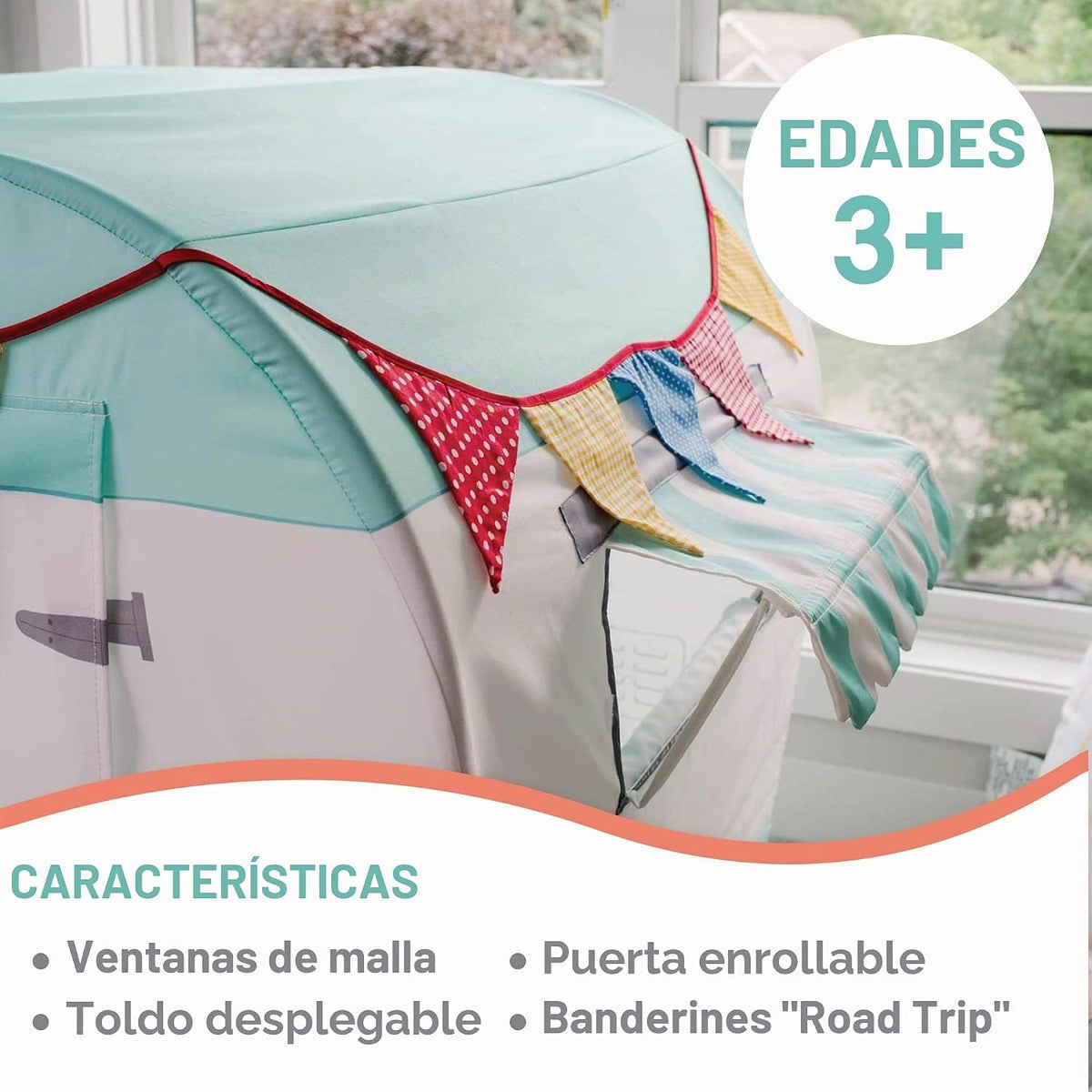 MindWare Camper Playhouse \u2013 Pretend, Fuerte interior para niño...