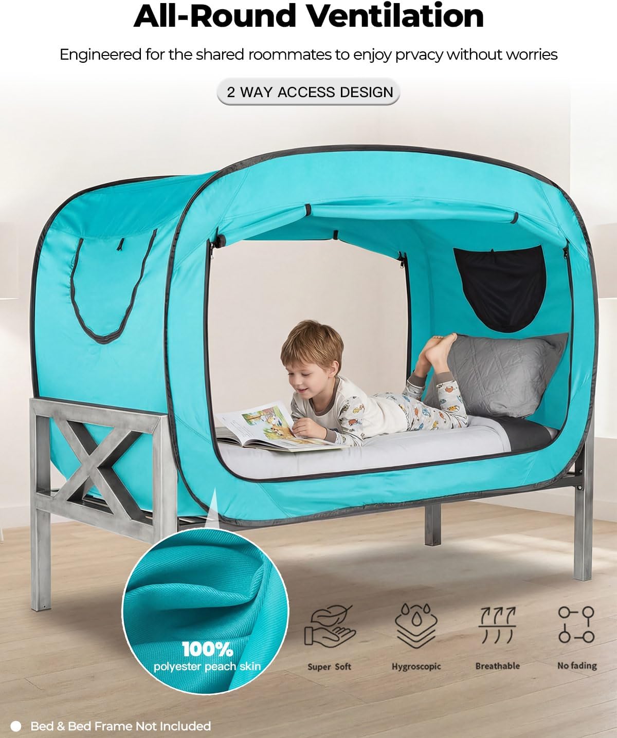 Poray Tienda de campaña emergente para bebé Tienda de privacidad pa...