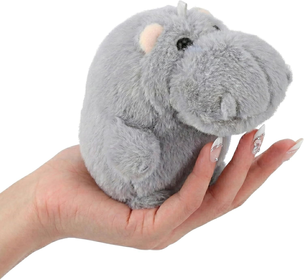 Peluche de hipopótamo, pequeño hipopótamo, juguetes de peluche para...