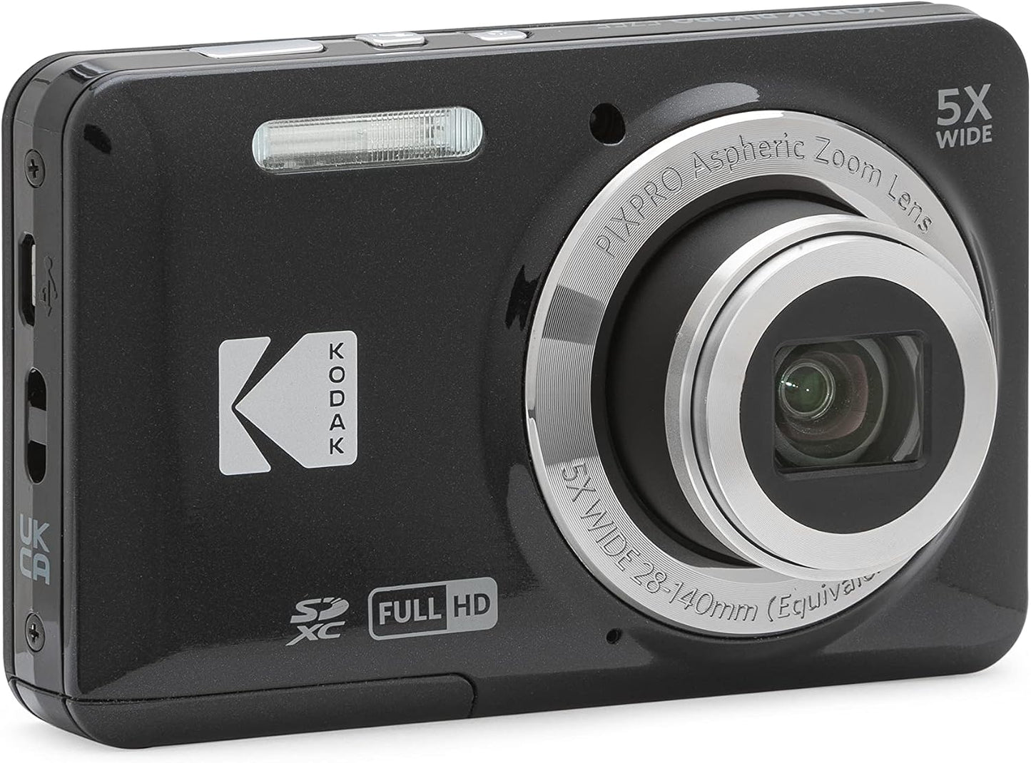 KODAK PIXPRO FZ55 - Cámara digital compacta de 16 MP, zoom óptico 5...