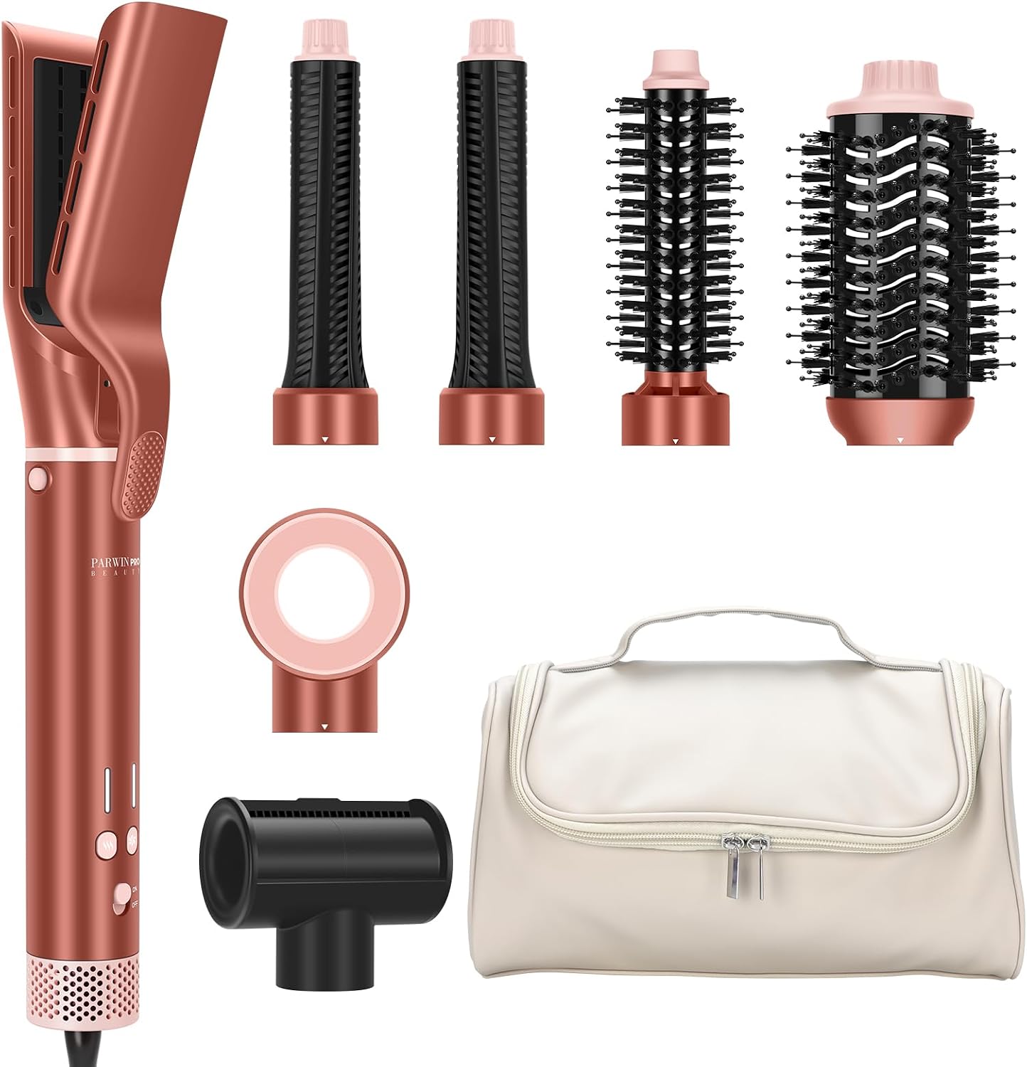 MaxAir 2.0 7 en 1 Juego de cepillos para secador de pelo de doble v...