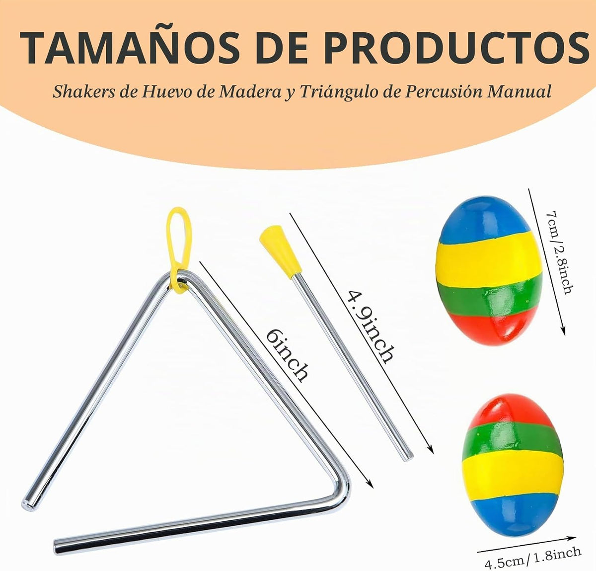 Instrumento Guiro, Maracas de madera para adultos, cocteleras de hu...