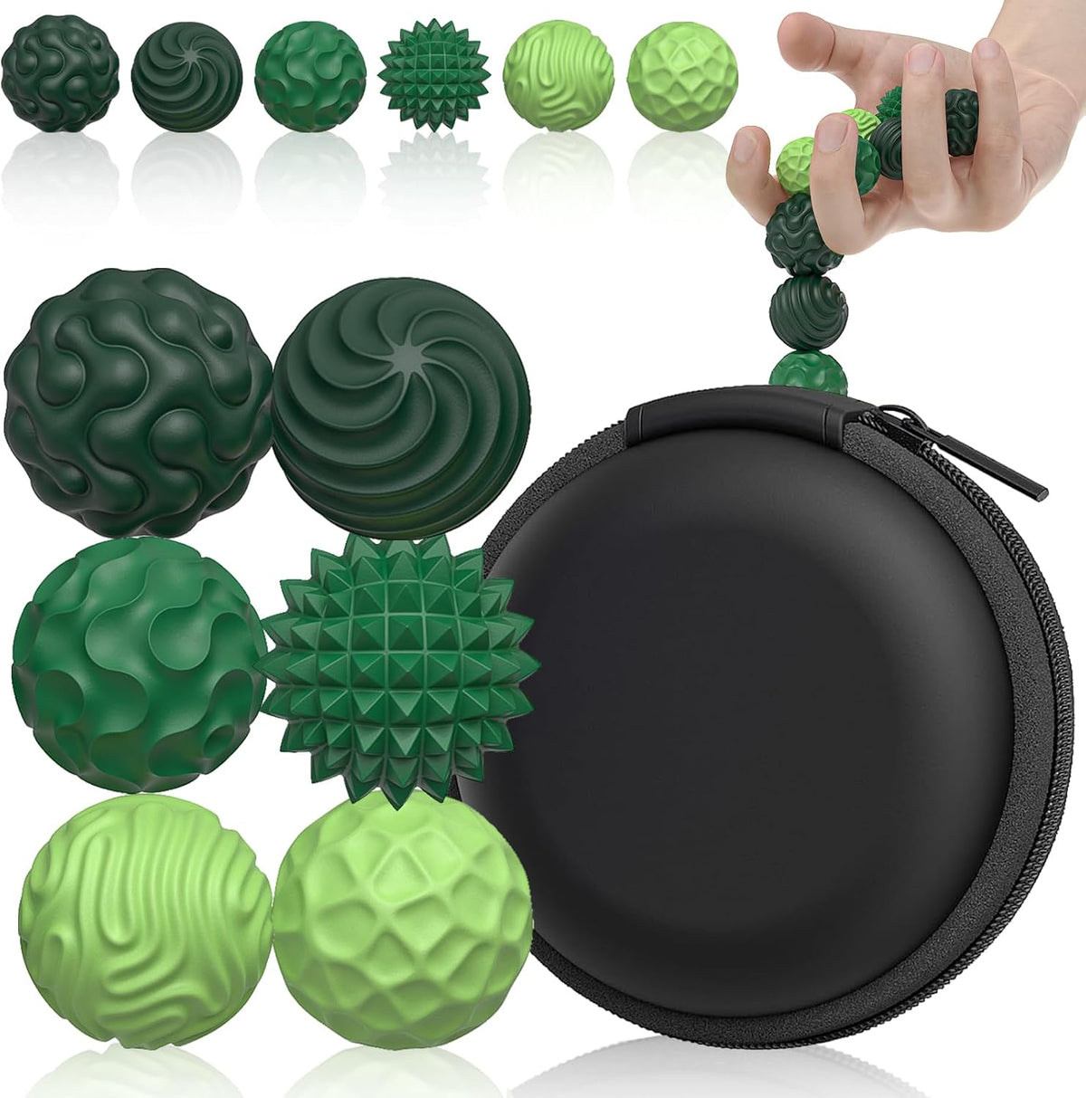 Bolas Magnéticas de Silicona, Juguetes para Personas Inquietas para...