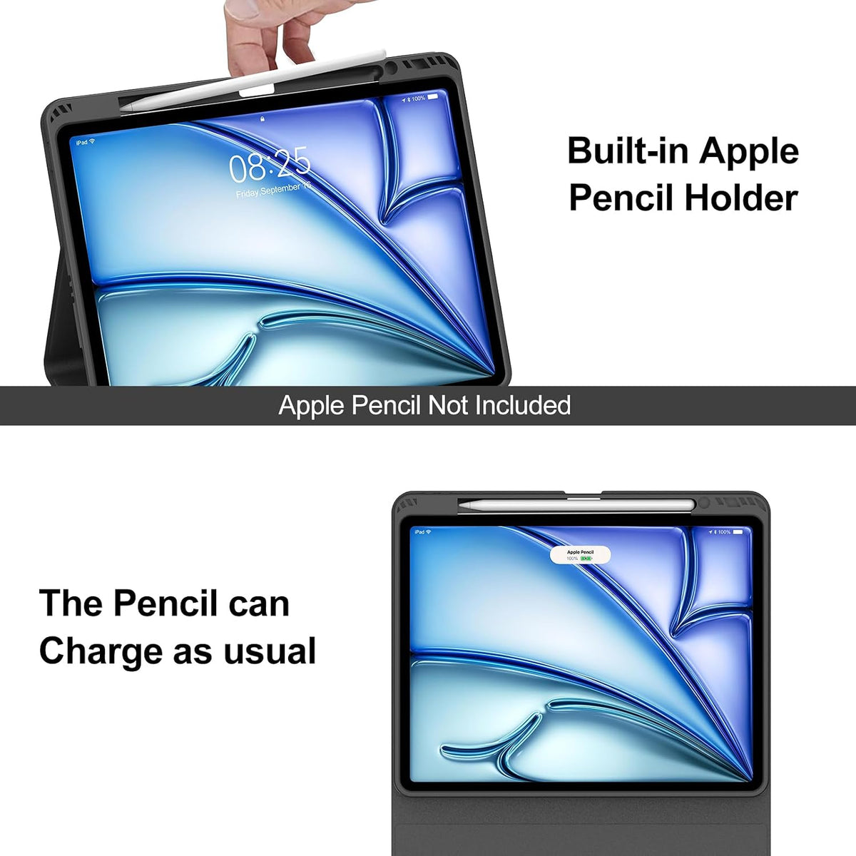 Funda con teclado táctil para iPad Air de 13 pulgadas (M3 2025 \/ M...