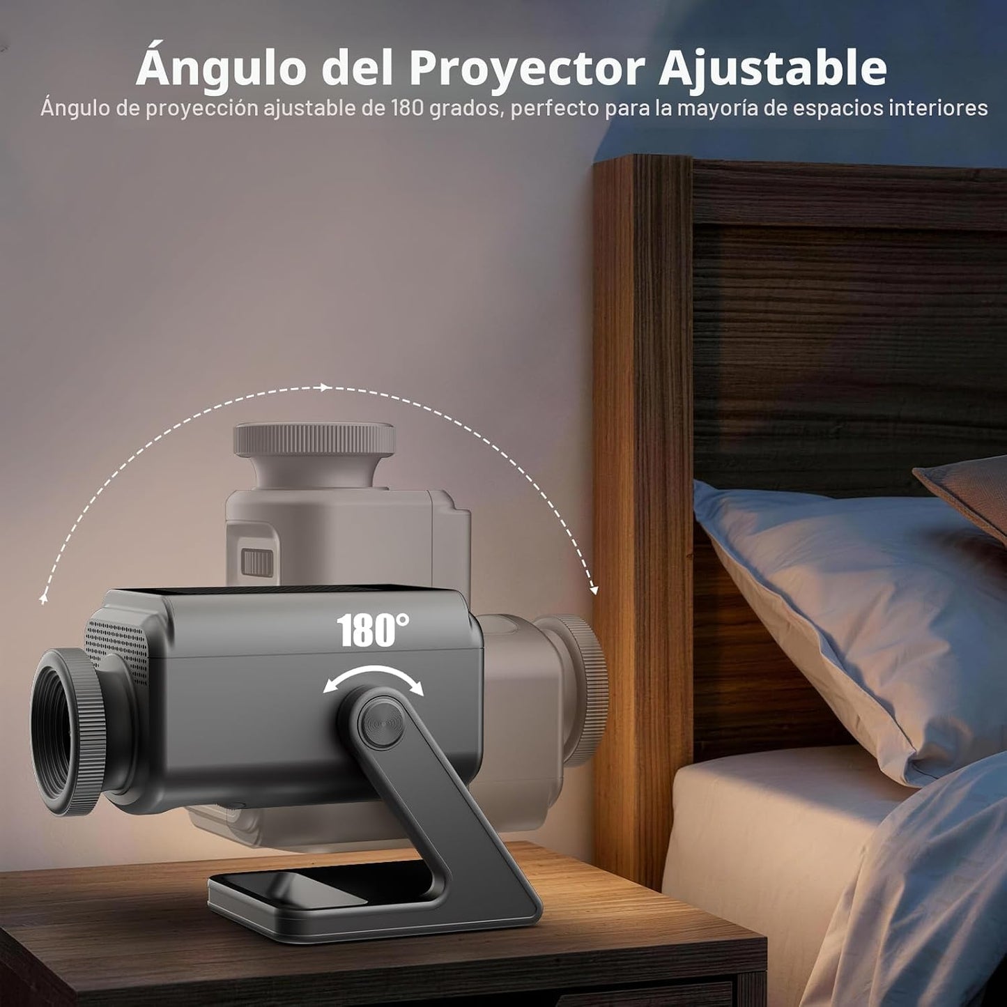 Rossetta Proyector 3D con 60 escenas, proyector de estrellas de gal...