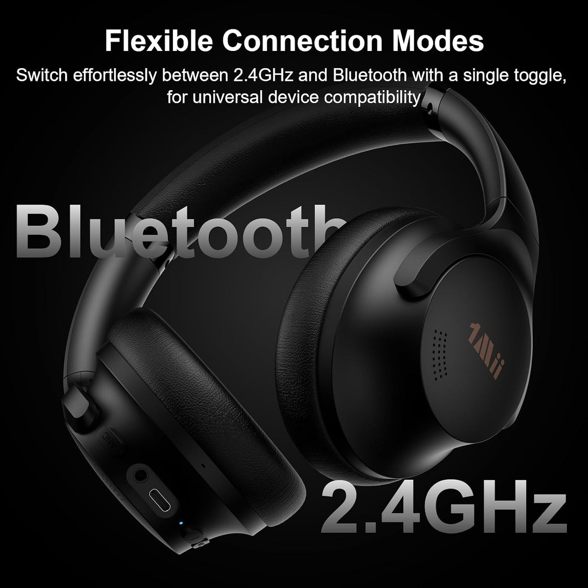 1Mii ClearLinkTV H3 - Auriculares inalámbricos para ver televisión...