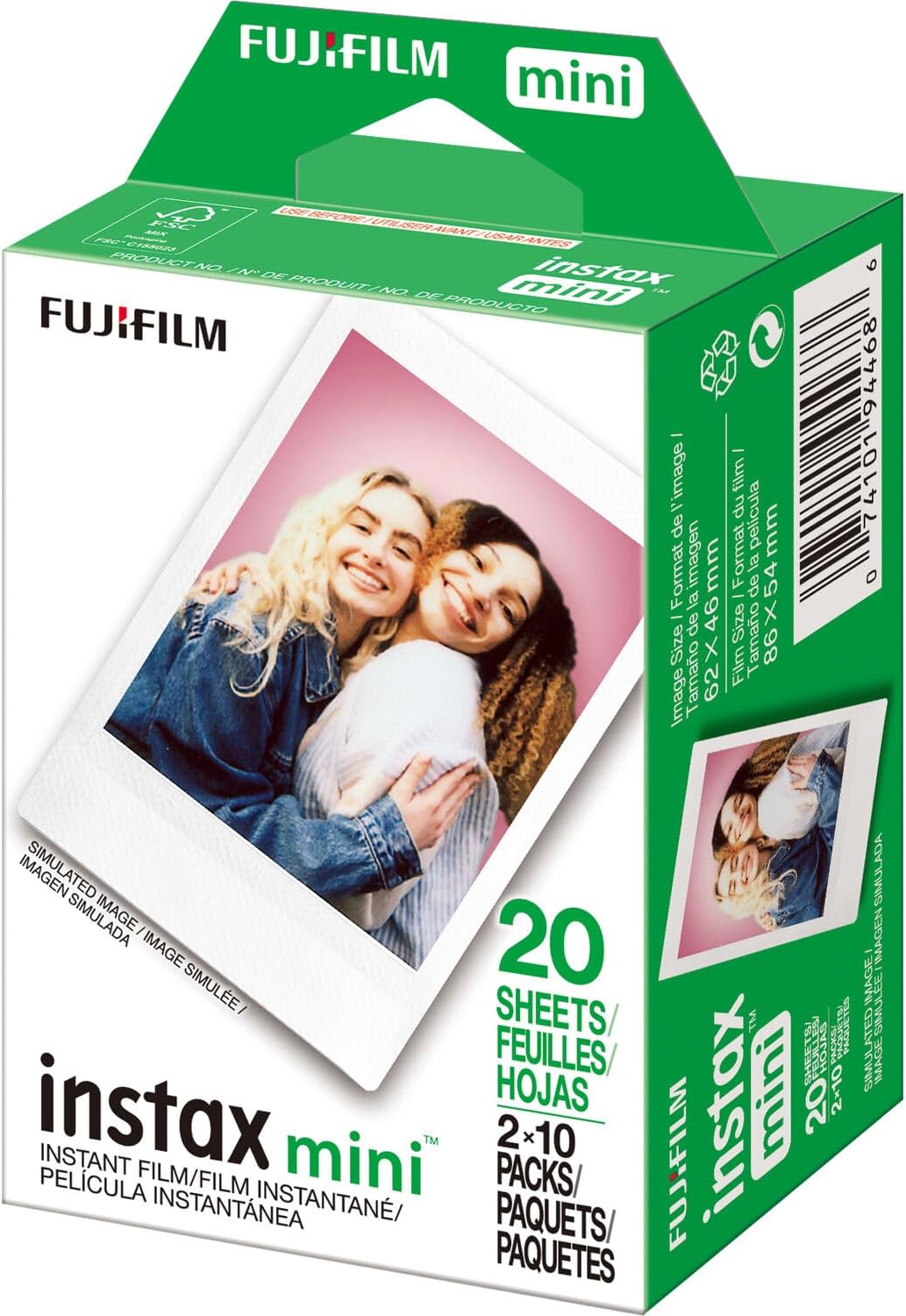 Cámara de película instantánea FUJIFILM INSTAX MINI 13 | Paquete az...