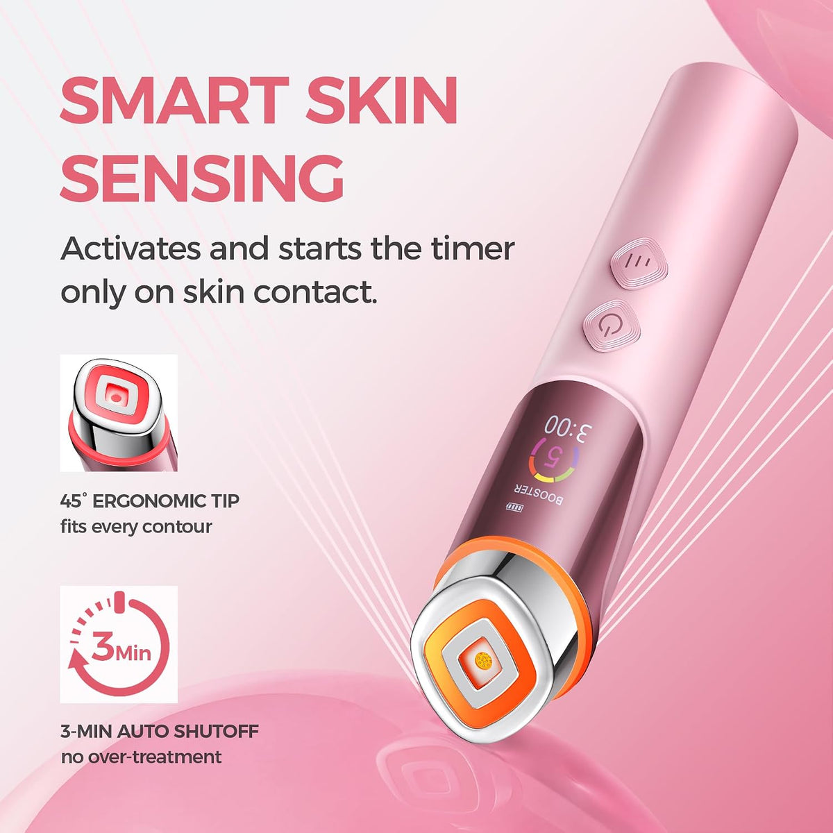 Masajeador facial, dispositivo de belleza portátil para todo tipo d...