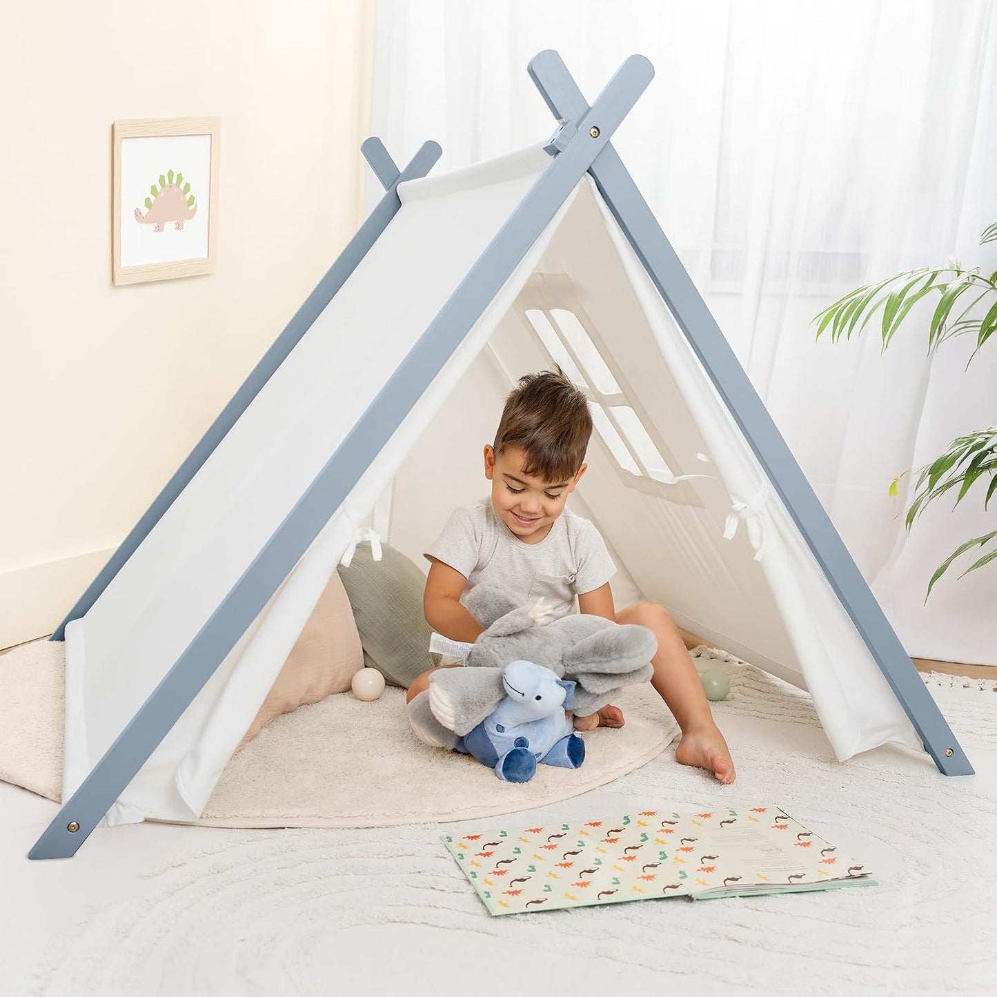Comfy Cubs Tienda de Juego para Niños - Tipi de Algodón Transpirabl...