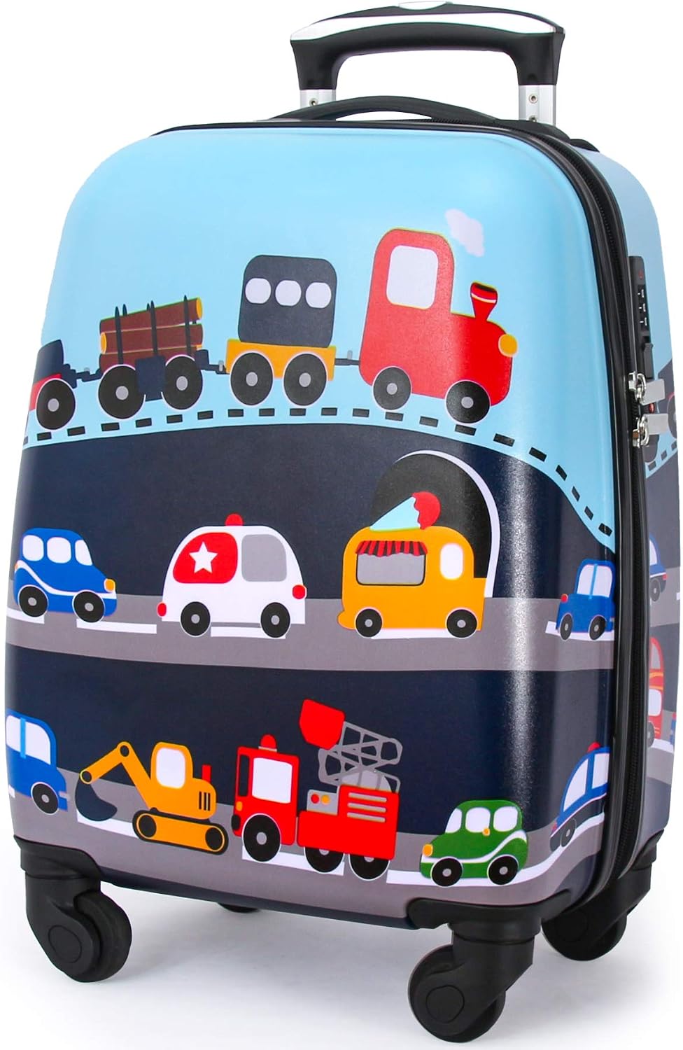 GURHODVO Equipaje de Mano para Niños Maleta con Ruedas para Niños c...