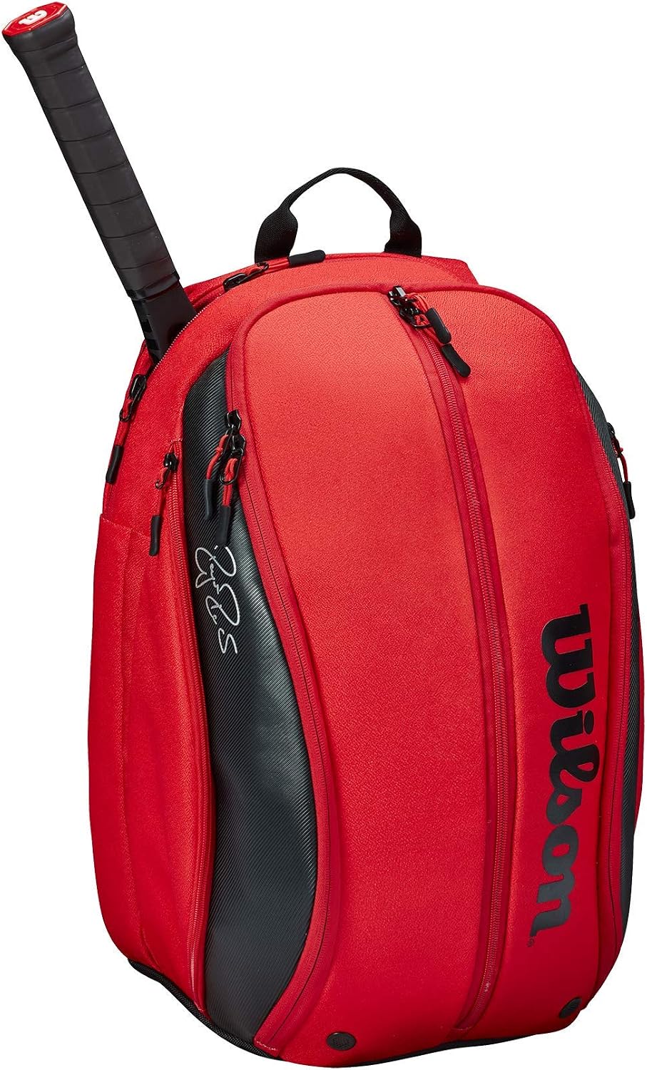 Bolsa para raqueta de tenis Wilson RF DNA - Roja y negra