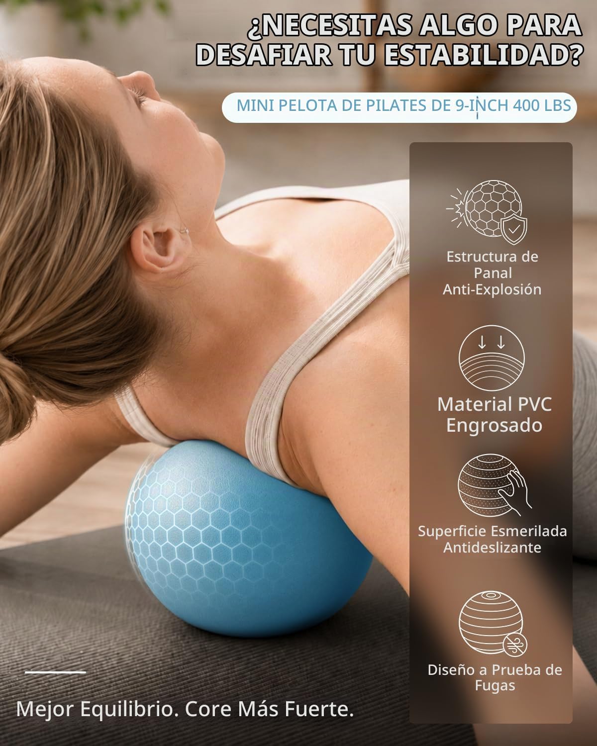LIONSCOOL Juego de anillos de pilates círculo mágico de 14", mini p...