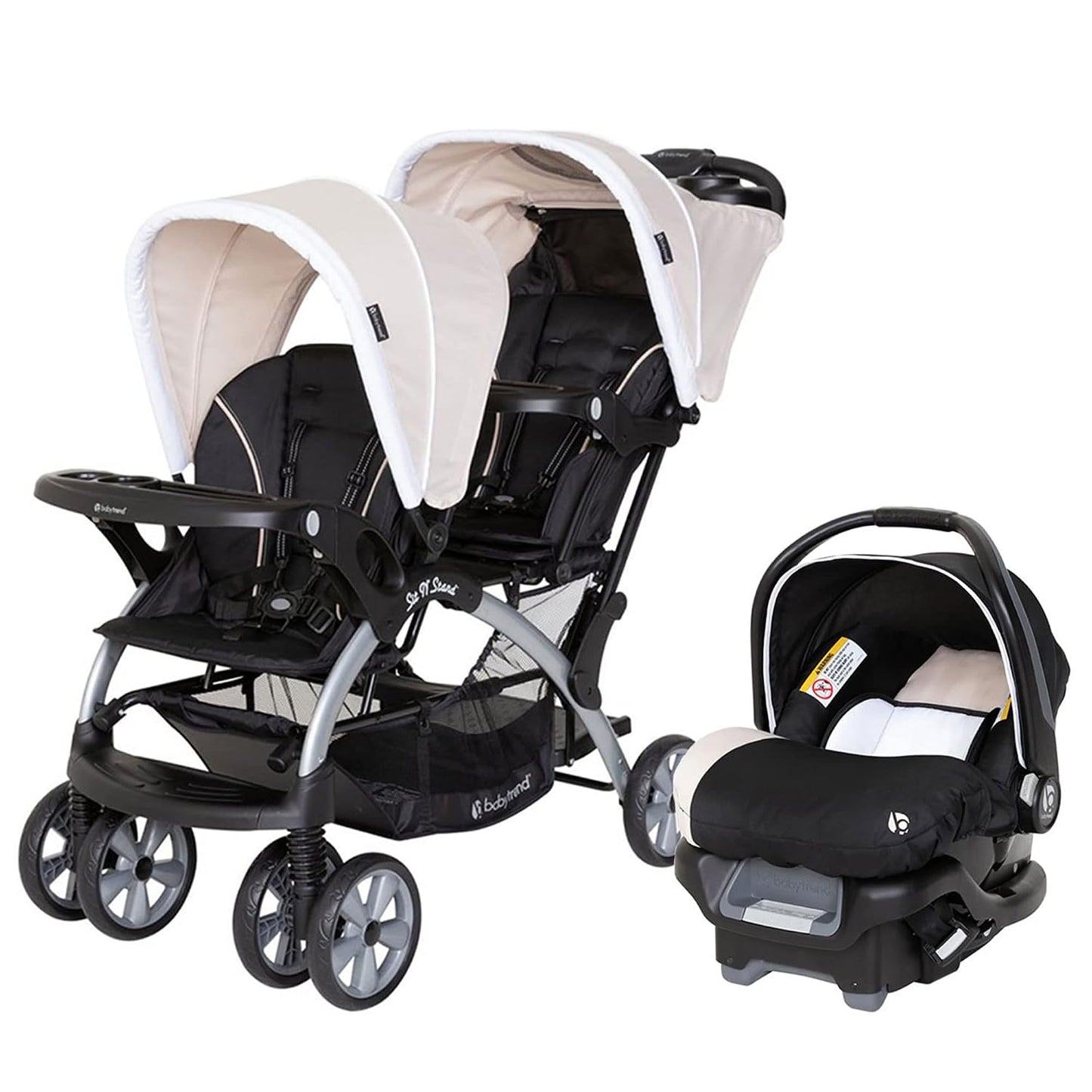 Baby Trend Cochecito Doble para Bebés y Niños Pequeños y Combo de A...