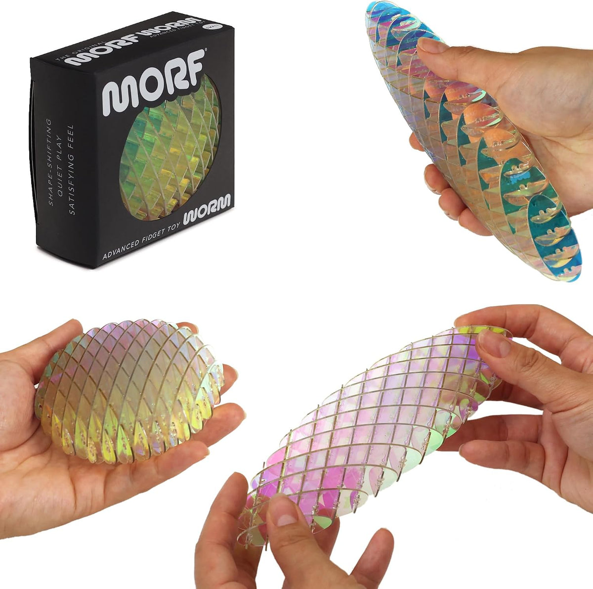 Morf Juguete de Gusano Antiestrés - Caracol Sensorial 3D Flexible F...