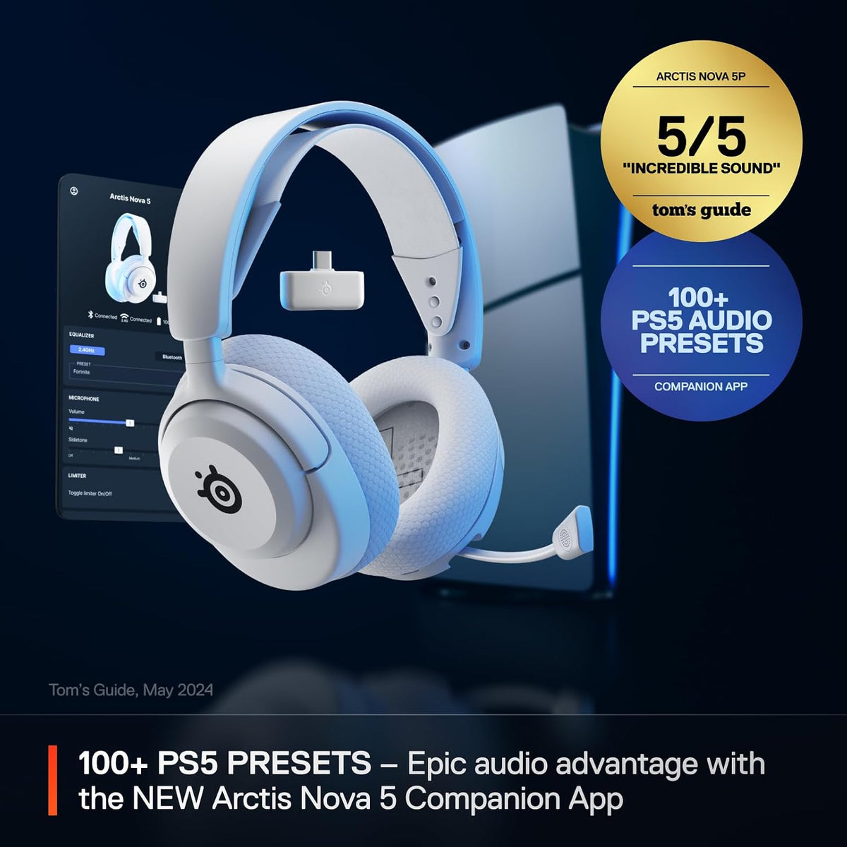 SteelSeries Arctis Nova 5P Auriculares inalámbricos multisistema pa...