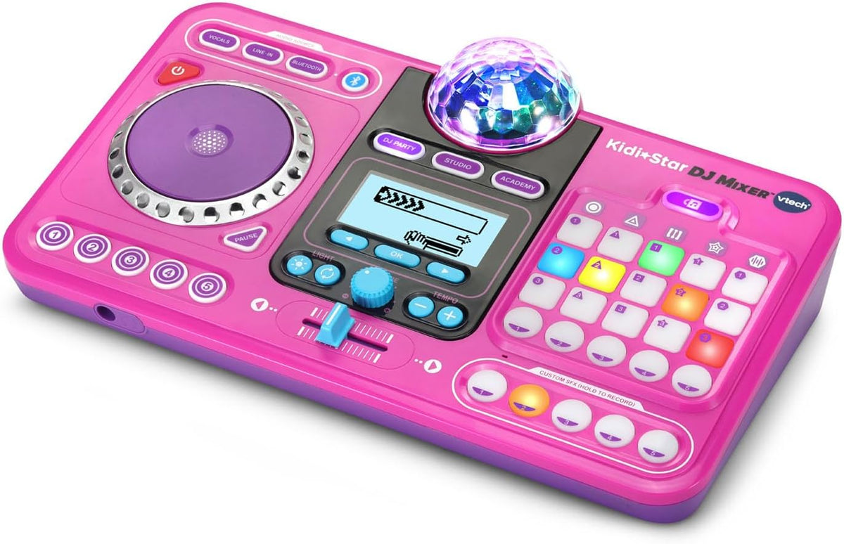 VTech Kidi Star - Mezclador de DJ, color rosa