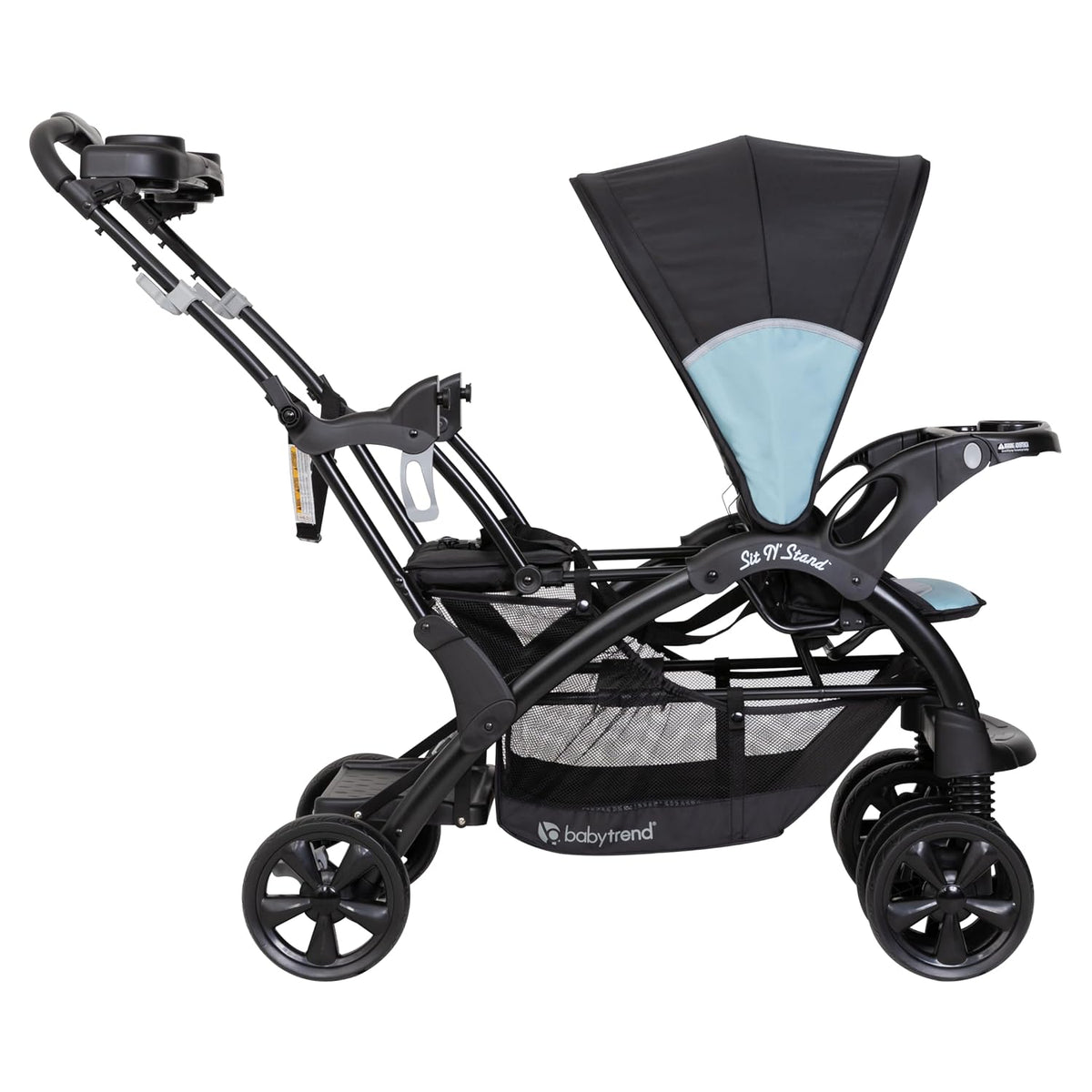 Baby Trend Sit N' Stand® - Cochecito doble, color azul desierto