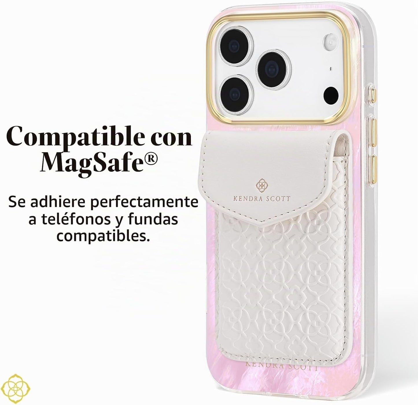 Kendra Scott Snap MagSafe - Billetera\/tarjetero - Compatible con t...