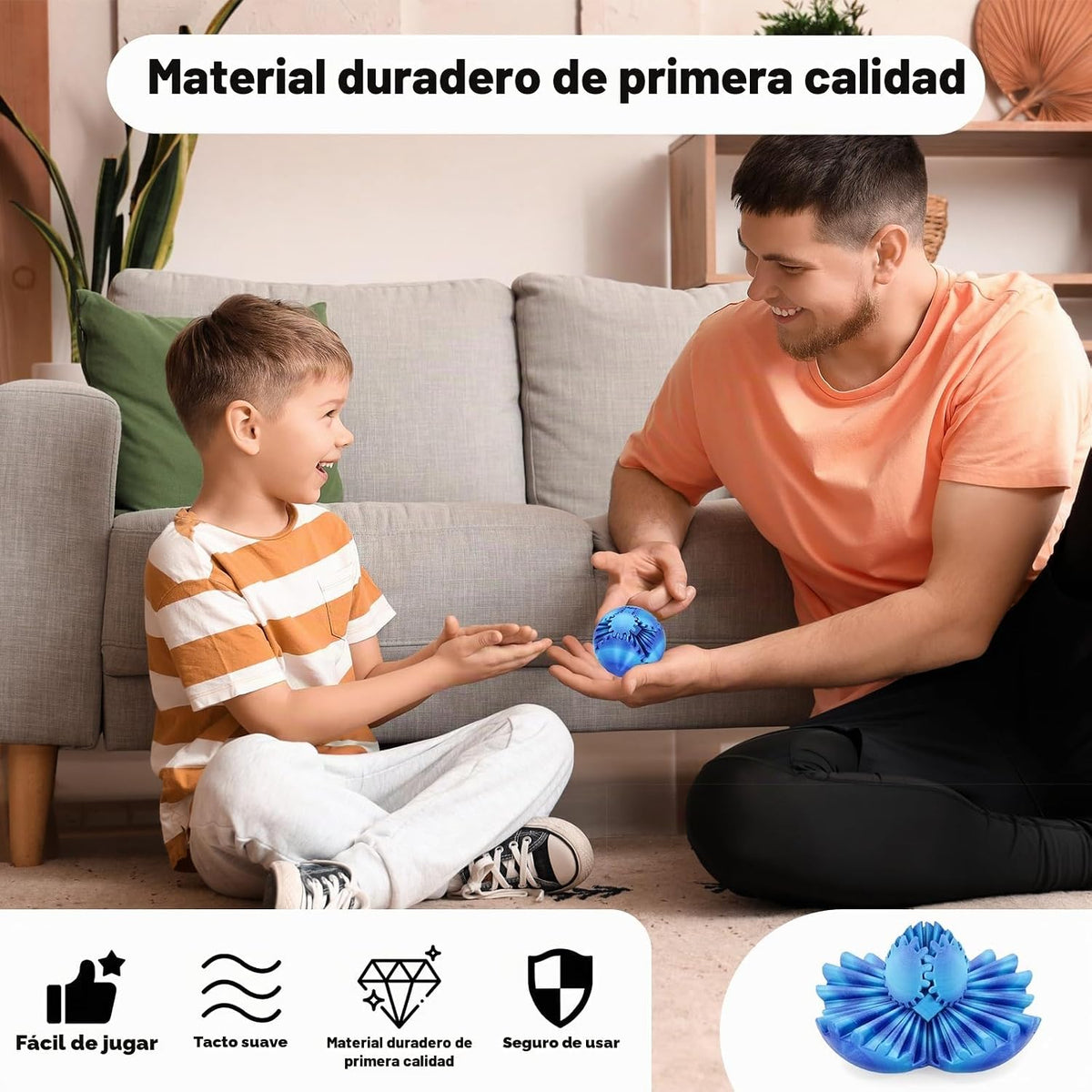 Cubo Juguete Fidget Bola de Engranajes Impreso en 3D, Juguetes Fidg...