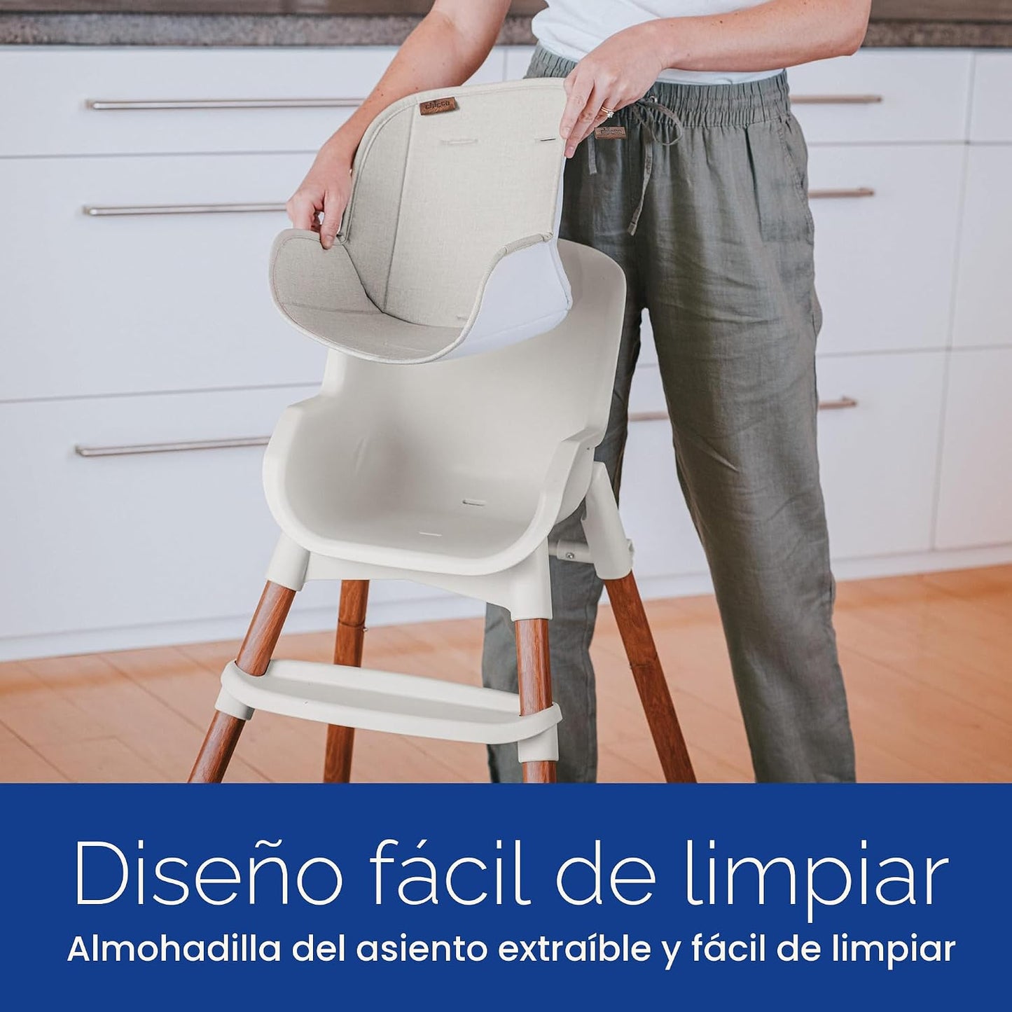 Chicco Zest LE - Silla alta plegable 4 en 1 para bebés y niños pequ...