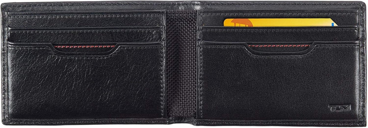 Tumi Billetera individual delgada Delta para hombre, Negro -