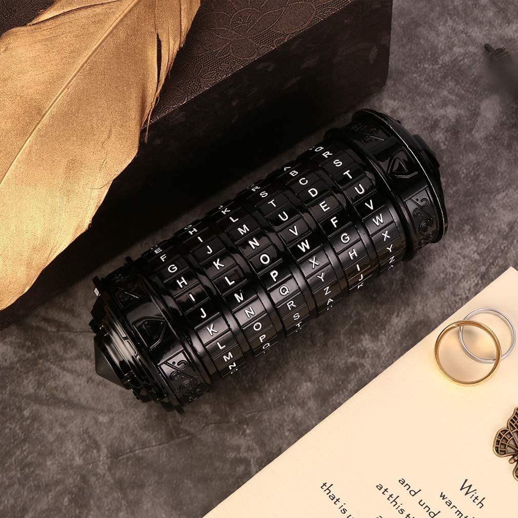 Cryptex Da Vinci Code Mini Cryptex Lock - Cajas de rompecabezas con...