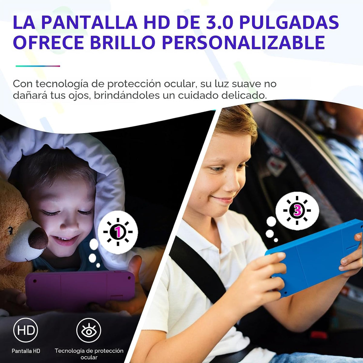 Juego portátil para niños, 220 videojuegos de 32 bits integrados, p...