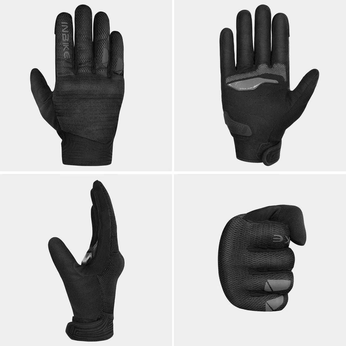 INBIKE Guantes de motocicleta de malla transpirable para hombres y...