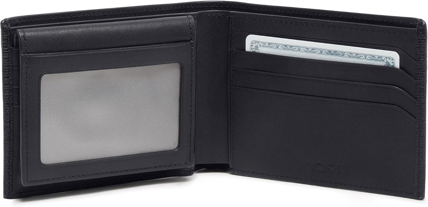 Tumi Mens Global Removeable Passcase Negro En Relieve Talla única