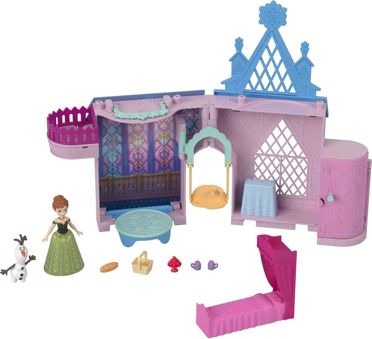 Mattel Juguetes de Frozen de Disney, juegos apilables para la hora...