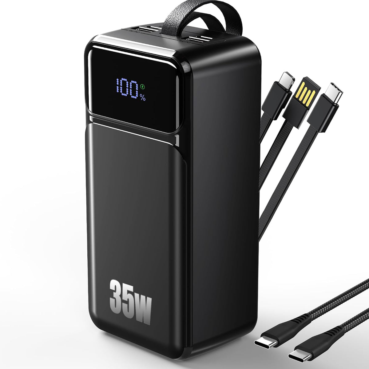 Feidyns Banco de energía de 70000 mAh, cargador portátil de carga r...