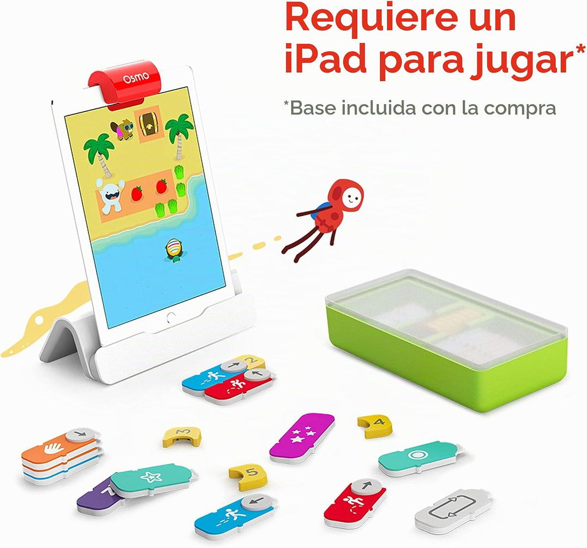 Osmo Kit de codificación, edades 5-10+, codificación para niños, ap...