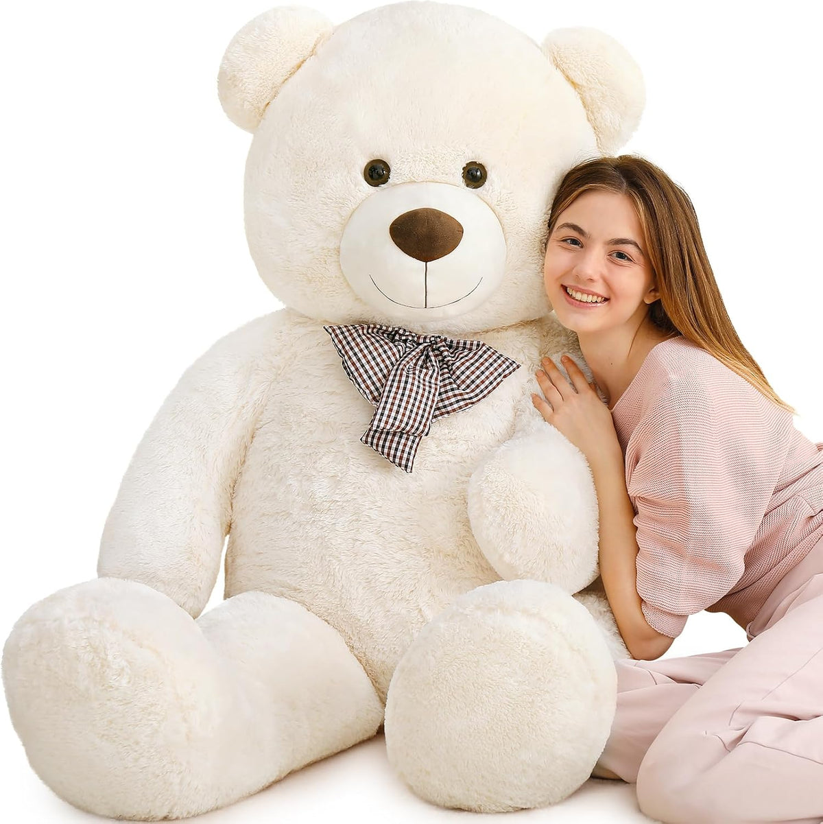 MaoGoLan Oso de Peluche Gigante Jumbo de Tamaño Real de 55 Pulgadas...