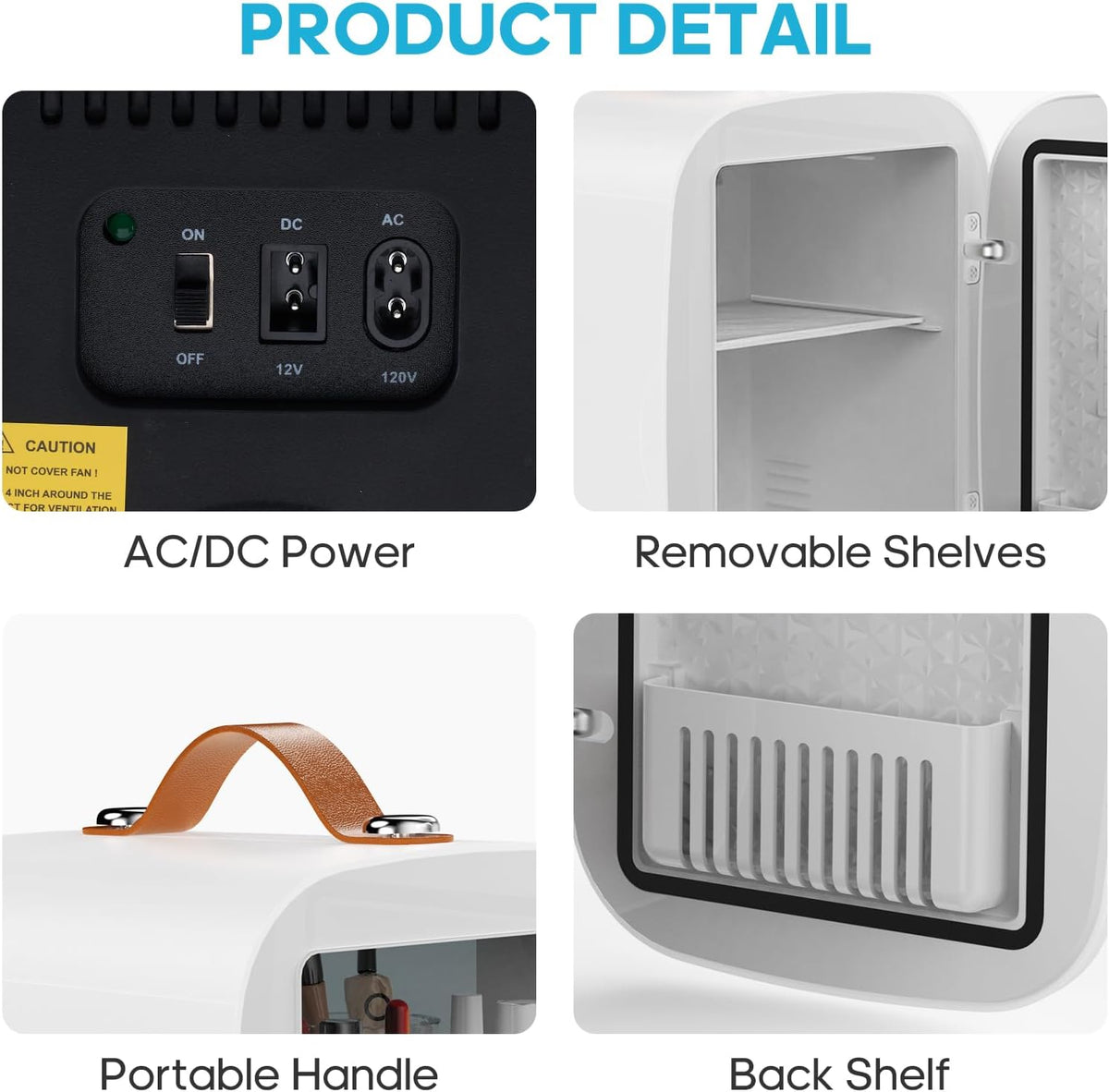DUMOS Mini refrigerador para dormitorio, refrigerador personal comp...