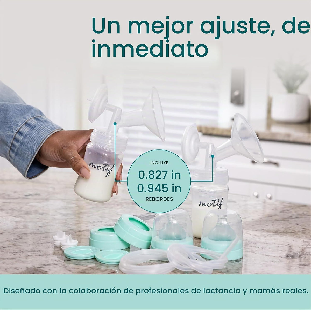 Motif Medical Bomba eléctrica doble Luna con batería | Tiempo de fu...
