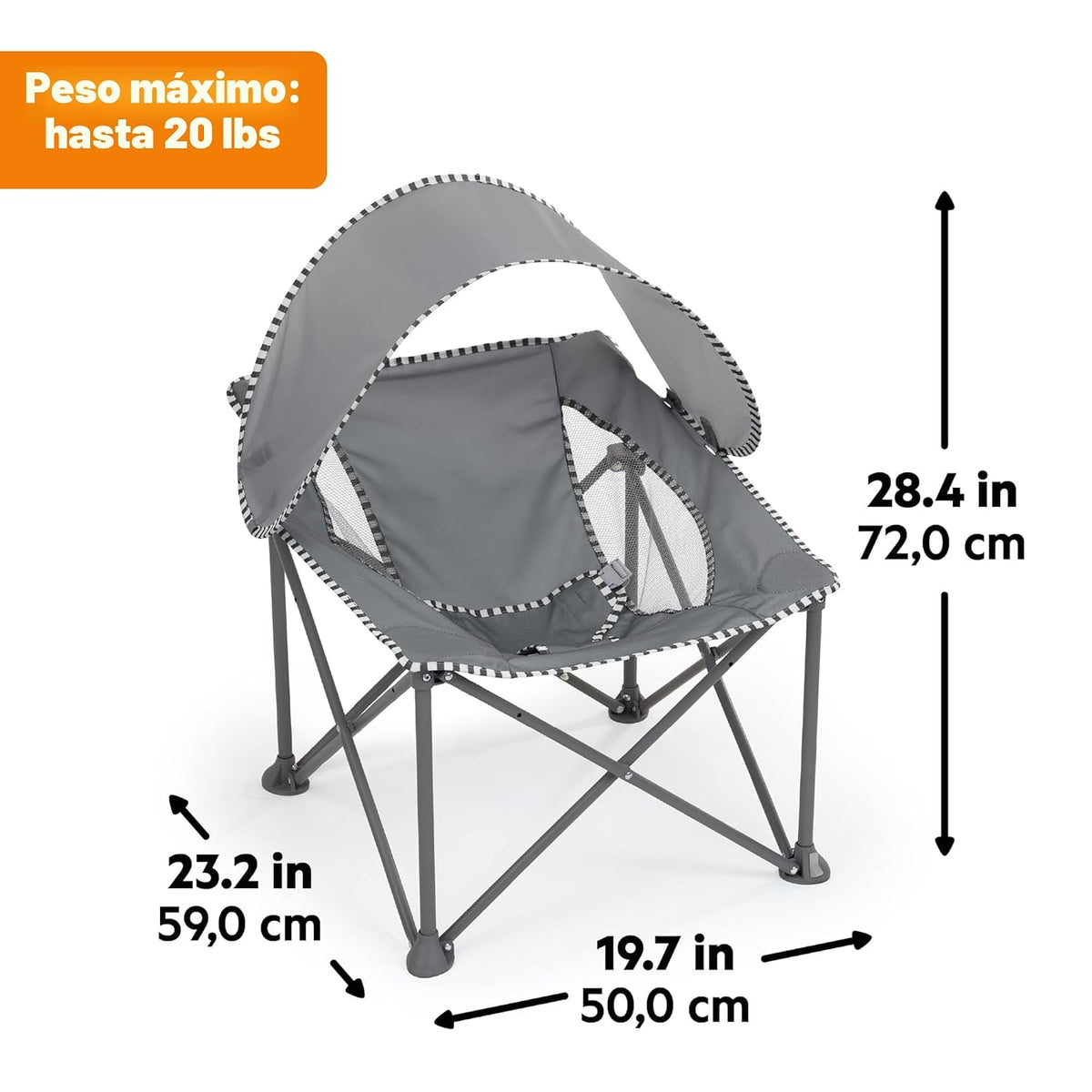 Bright Starts Pop 'N Chill - Asiento de viaje, uso en interiore...