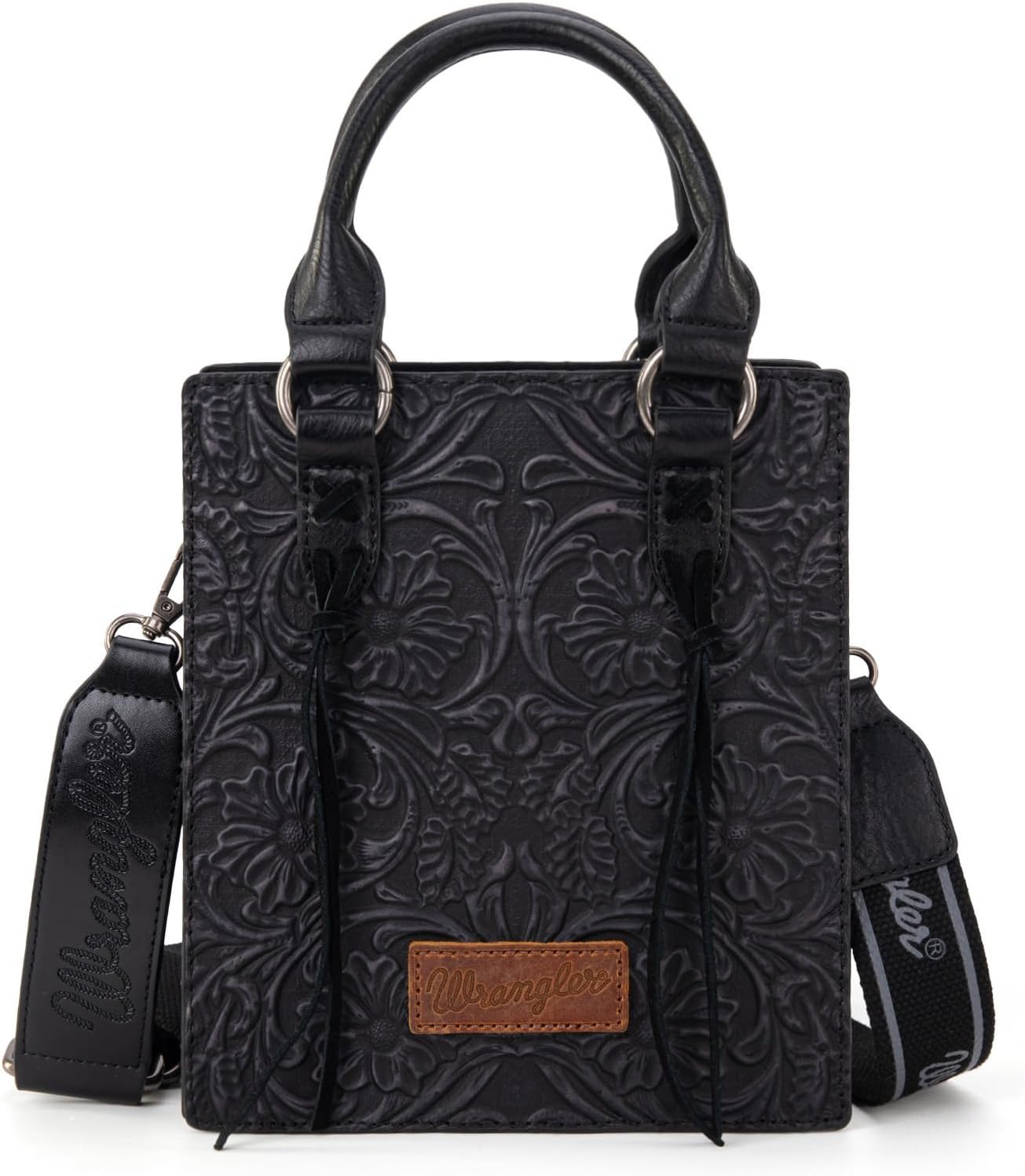 Wrangler Bolso Cruzado en Relieve para Mujer con Asa Superior, Bols...