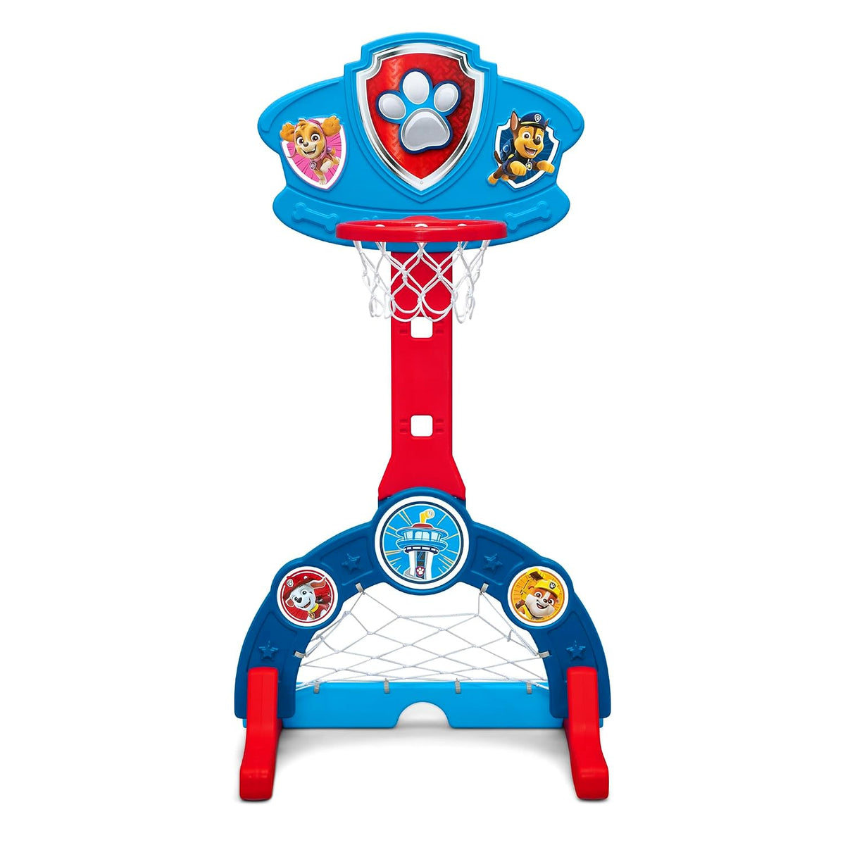 Delta Children PAW Patrol Centro Deportivo 4 en 1 \u2013 Aro de Bal...